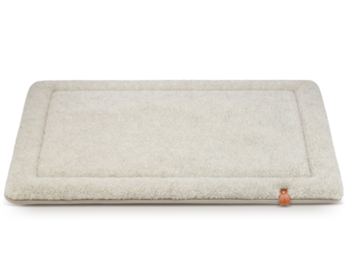 VILLO - Merino Wool Dog Mat & Bed - Light Grey